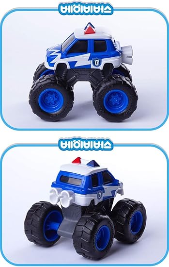 monster police car babybus toys
