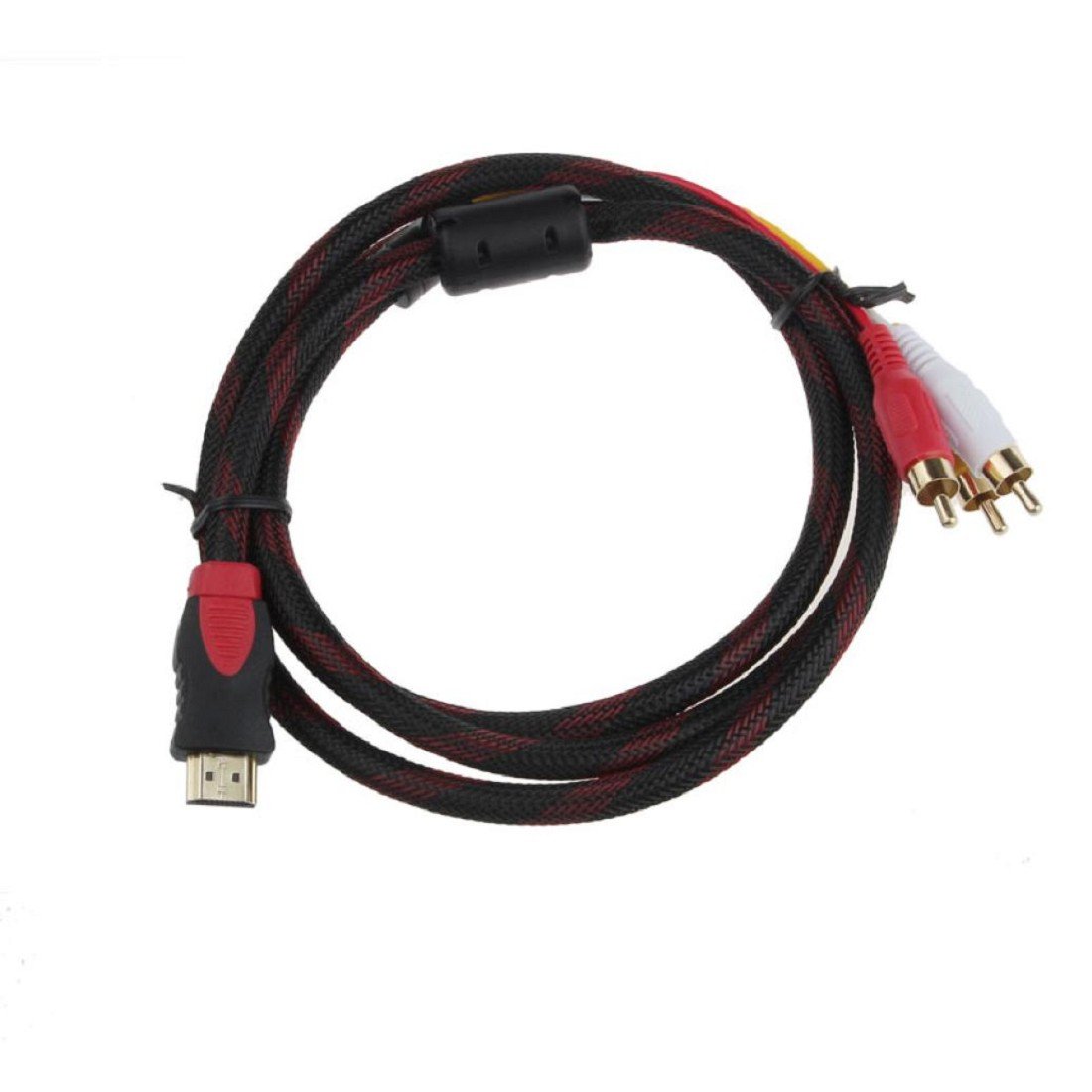 Tongshi HDMI de alta calidad a 3 RCA 1.5m adaptador masculino del ...
