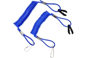 Riyitauto 2pcs Outboard Engine Ignition Emergency PWC Jet Ski WaveRunner Key Lanyard Stop Kill Switch Safety for Yamaha