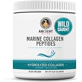 Ancient Bliss Wild-Caught Marine Fish Collagen Peptides Powder, Flavorless Collagen Protein Supplement with Type 1, Non-GMO, Gluten-Free, Amino Acid Supplement for Skin, Hair and Nails, 15.87 Oz