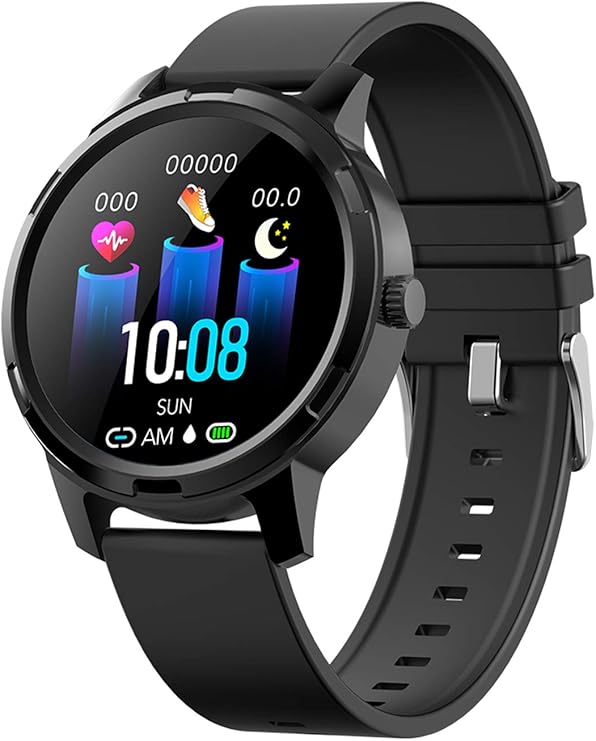 Amazon.com: Smart Watch Heart Rate Monitor Sleep Tracker Step Counter