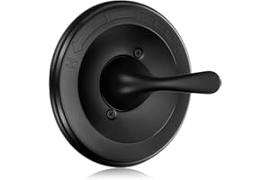 LANMUN Replacement for delta Classic 13/14 Series Single-Function Shower Valve Trim Kit, T13020-BL Matte Black Shower Handle Set, Fit R10000 Series Shower Valve(Catridge and Valve Not Included)