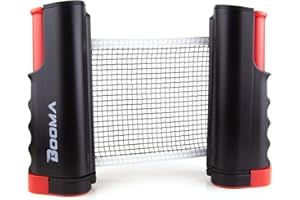 BOOMA Ping Pong Paddle Set | Premium Table Tennis Rackets | 3-Star Ping Pong Balls | Storage Case | Tennis Table | ITTF Appro