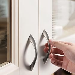 JIASENBAO 10 Pack Brushed Nickel Cabinet Pulls 3