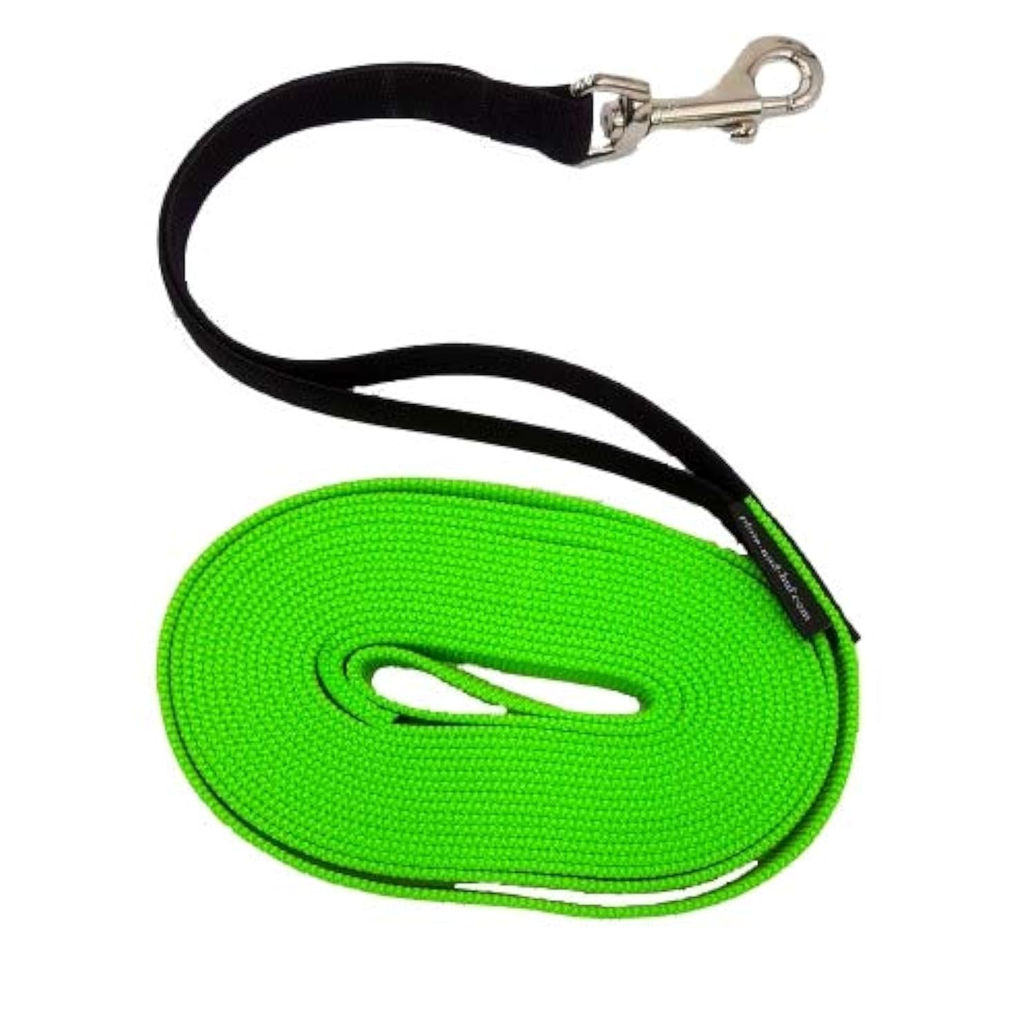 elropet Flex Recall Lead with Shock Absorber Neon Green 5 m - 20 mm