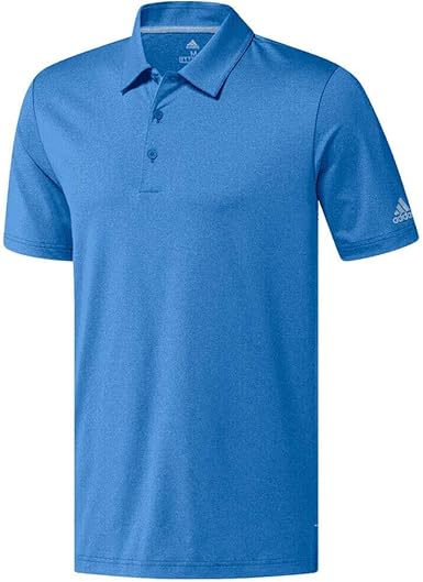 adidas men's ultimate365 heather golf polo