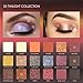 FOCALLURE Fashion Twilight 18 Colors Glitter Matallic Eyeshadow Palette Matte Shimmer Eye Shadow Makeup Palette