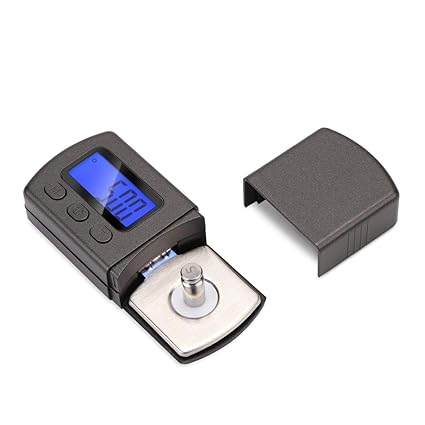 Hossom Digital Turntable Stylus Force Scale Gauge, Digitale Tonarmwaage, Tester Prüfvorrichtung der Kraft vom Plattenspieler 