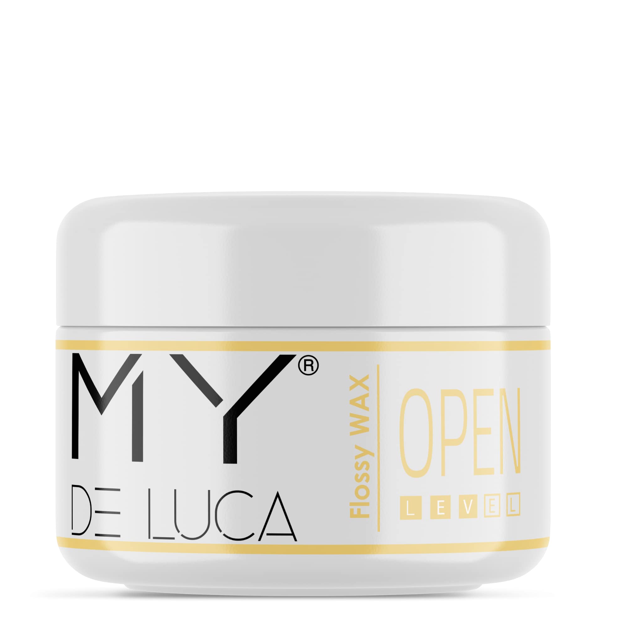 Photo 1 of ** 50% FULL **MY DE LUCA - OPEN Flossy Hair Wax for Men, Hair Gel Alternative with Remoldable Pomade Hair Care Formula, Water-Based Hair Products for Styling and Adding Volume, 100 ml
