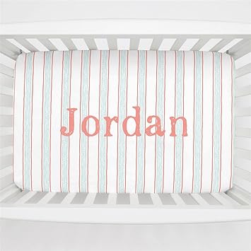 personalized mini crib sheets