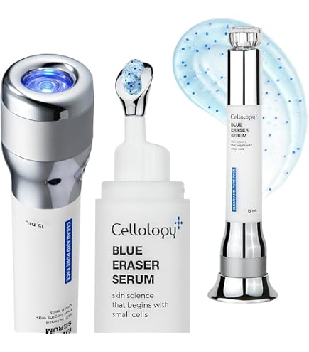 Amazon.com: Cellology Blue Eraser Serum 1ea + Refill 1ea Set