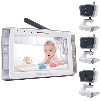 baby monitor with 3 cameras