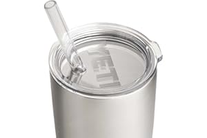 YETI Rambler Straw Lid for 30 Oz Rambler Tumbler, Clear