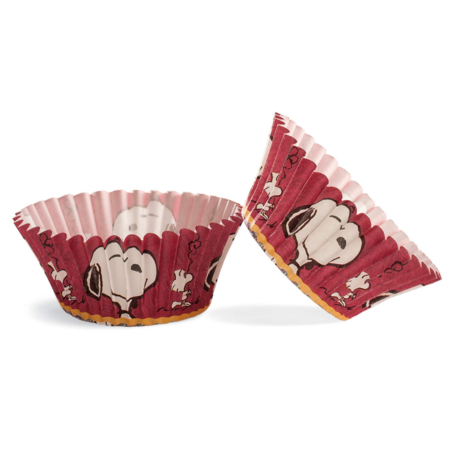 Snoopy 339243 Pack of 50 cupcake cases paper 5 X 5 X 3 Cm Brown