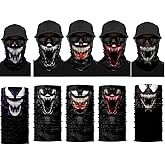 DHSOU Seamless Headwear Bandana Rave Head Wrap Face Cover Scarf Mask Neck Gaiters Warmer Balaclava Headband