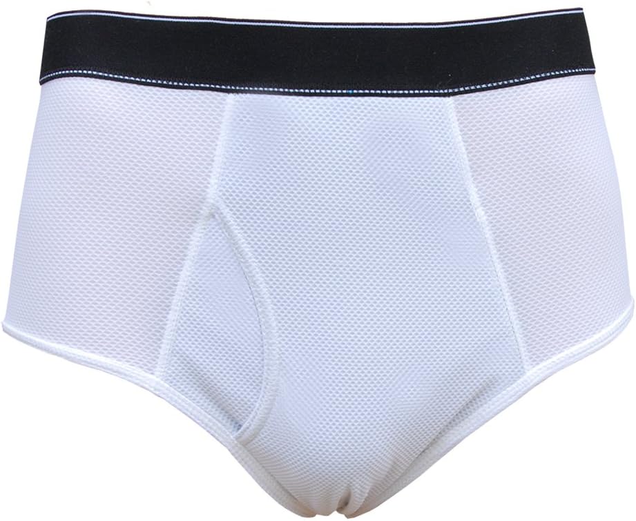 Fannypants Award Winning Denali White Incontinence Briefs for Men