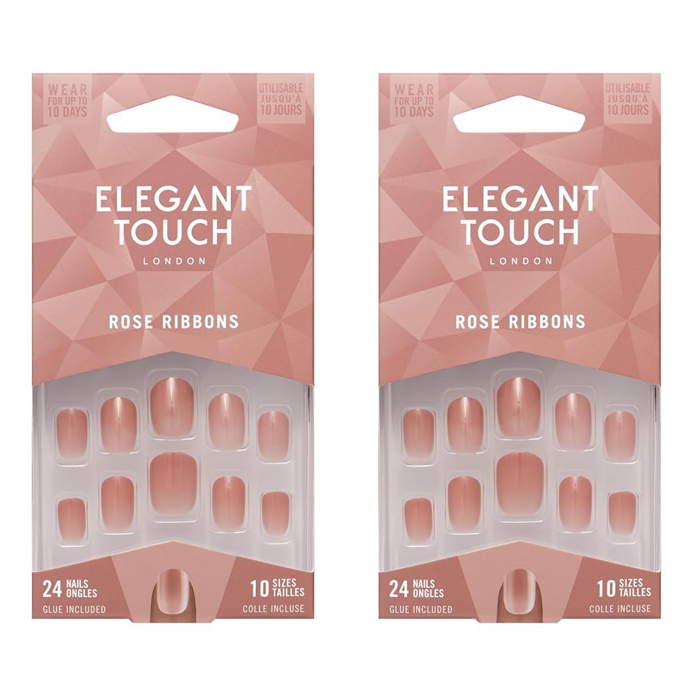 Elegant Touch Colour Rose Ribbons (Pack of 2)