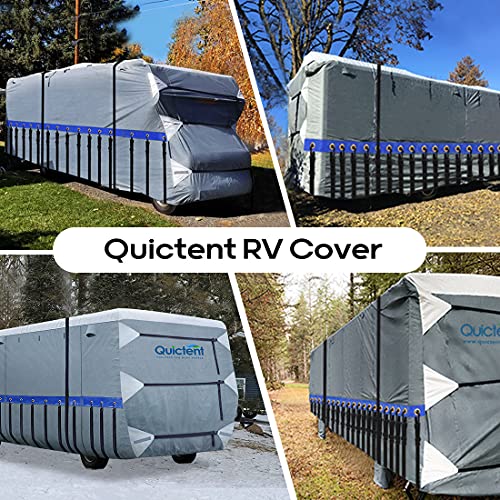 Quictent Upgraded Class A RV Cover, ExtraThick 6ply Camper Cover