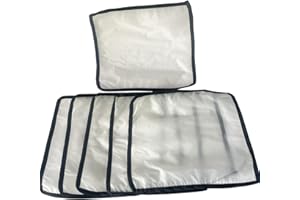 GENERIC 10x10inch 25Micron Mesh For Water Filter Pressing 6PCS/LOT With Black Color Webbing for Drying