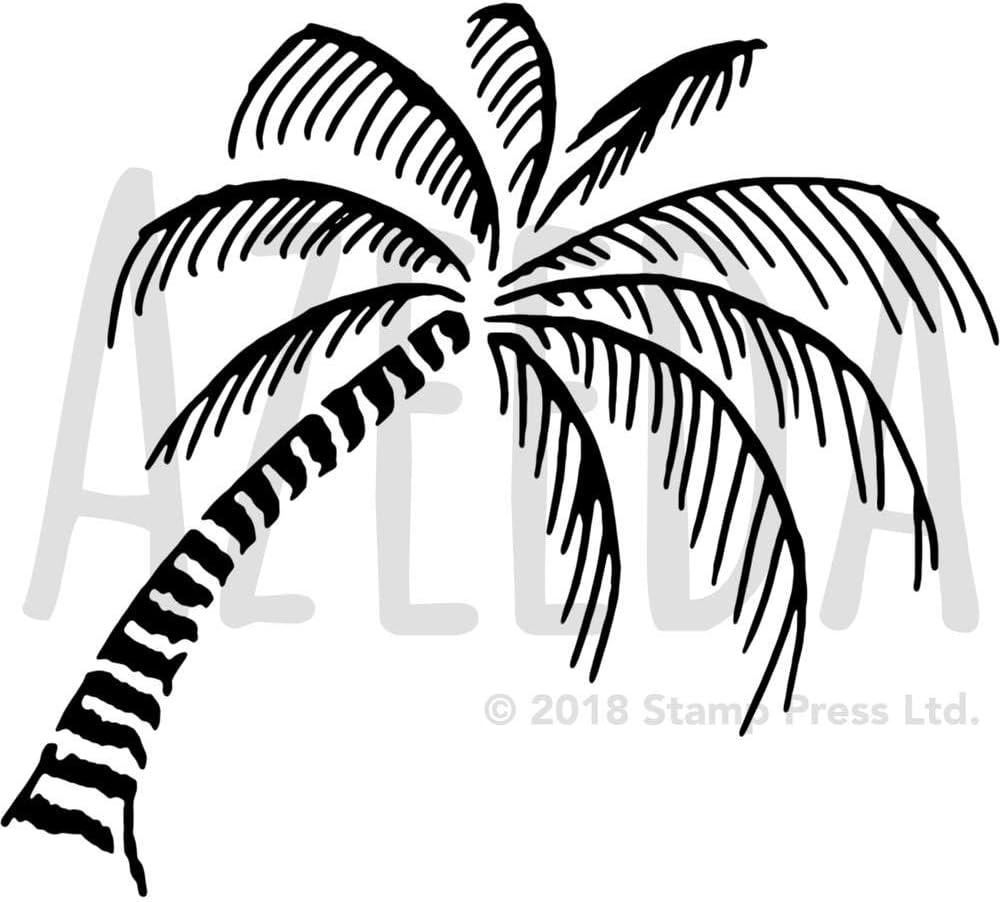 Large A2 Palm Tree Wall Stencil Template WS00026161 Amazon co uk 