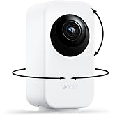 WYZE Indoor Cam Pan, 2K Pan-Tilt Security Camera for Baby/Pet Monitoring | AI Motion Tracking, IR Night Vision, 2-Way Audio, Physical Privacy Mode, Works with Alexa and Google Assistant