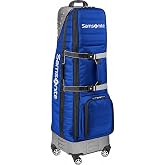 Samsonite "The Protector Hardside and Softside Golf Travel Bag with Shark Wheels, Waterproof Exterior