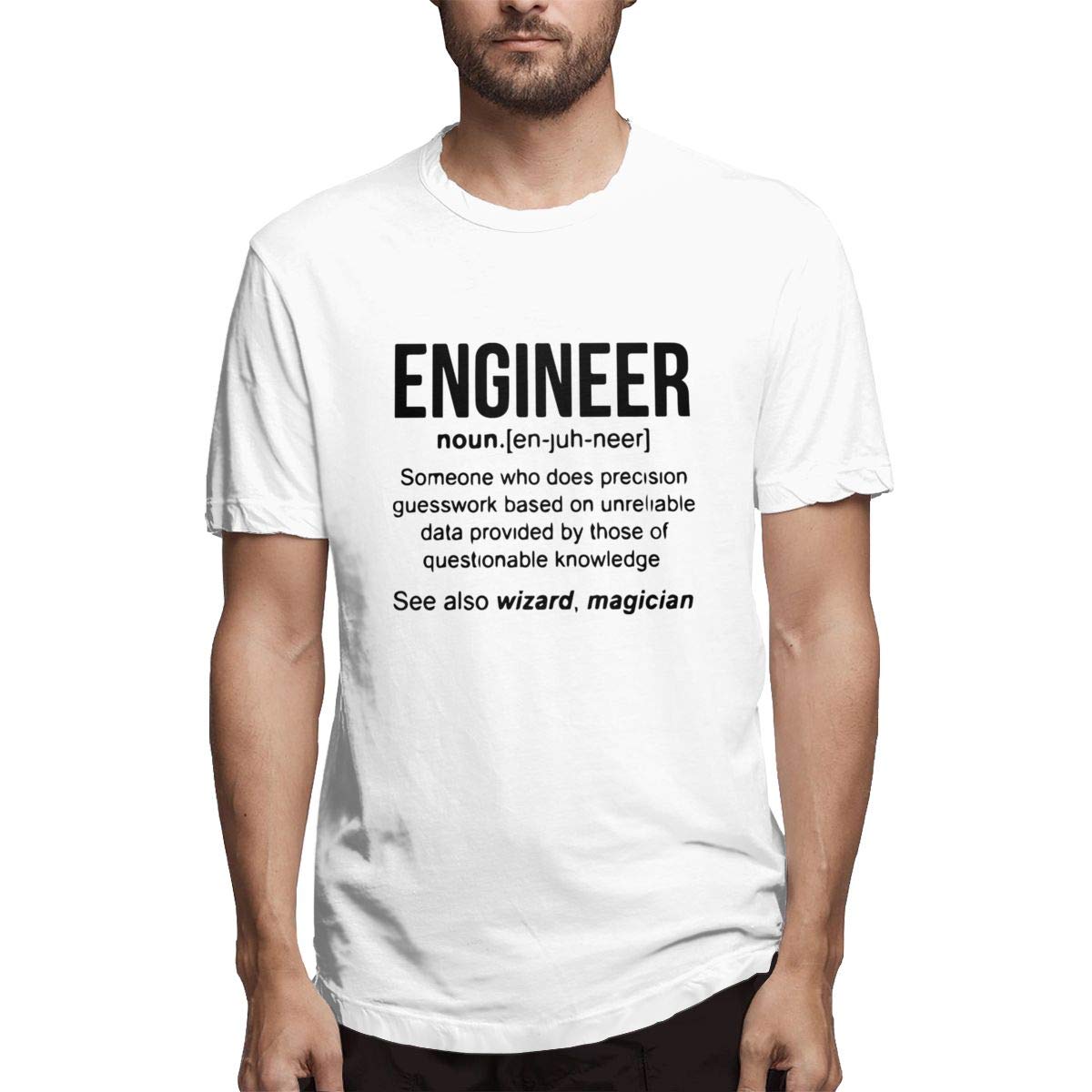 Sy Compact Funny Engineer Meaning Short Sleeve Shirts