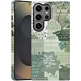 Compatible with Samsung Galaxy S25 Ultra,Frosted Dual-Layer Protection with Phone Case Cover - Bible Verses Christ Jesus God