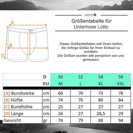 Pignolo Lotto Unterhosen Fur Herren Pack In Den Grossen M L Xl Xxl In Den Farben Schwarz Grau Blau Anthrazite Amazon De Bekleidung