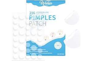 Pimple Patch, Blemish Acne Spot Zit Cover | Face & Body Sticker | Invisible Hydrocolloid Dot with Salicylic Acid - Skin Care 