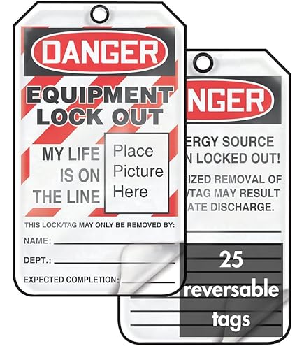 Accuform Signs KDD831 STOPOUT Vinyl Steering Wheel Message Cover, OSHA-Style Legend "DANGER DO NOT START OR MOVE VEHICLE - THIS COVER MAY ONLY BE REMOVED BY AUTHORIZED PERSONNEL", 24" Diameter, Red/Black On