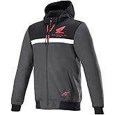 Alpinestars Honda Chrome Riding Hoody (XXXX-LARGE) (BLACK/GREY)