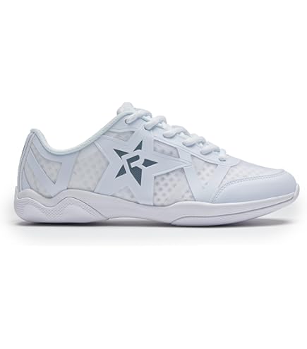 Amazon.com | Rebel Athletic Ruthless Cheer Shoe, White, 11 Big Kid