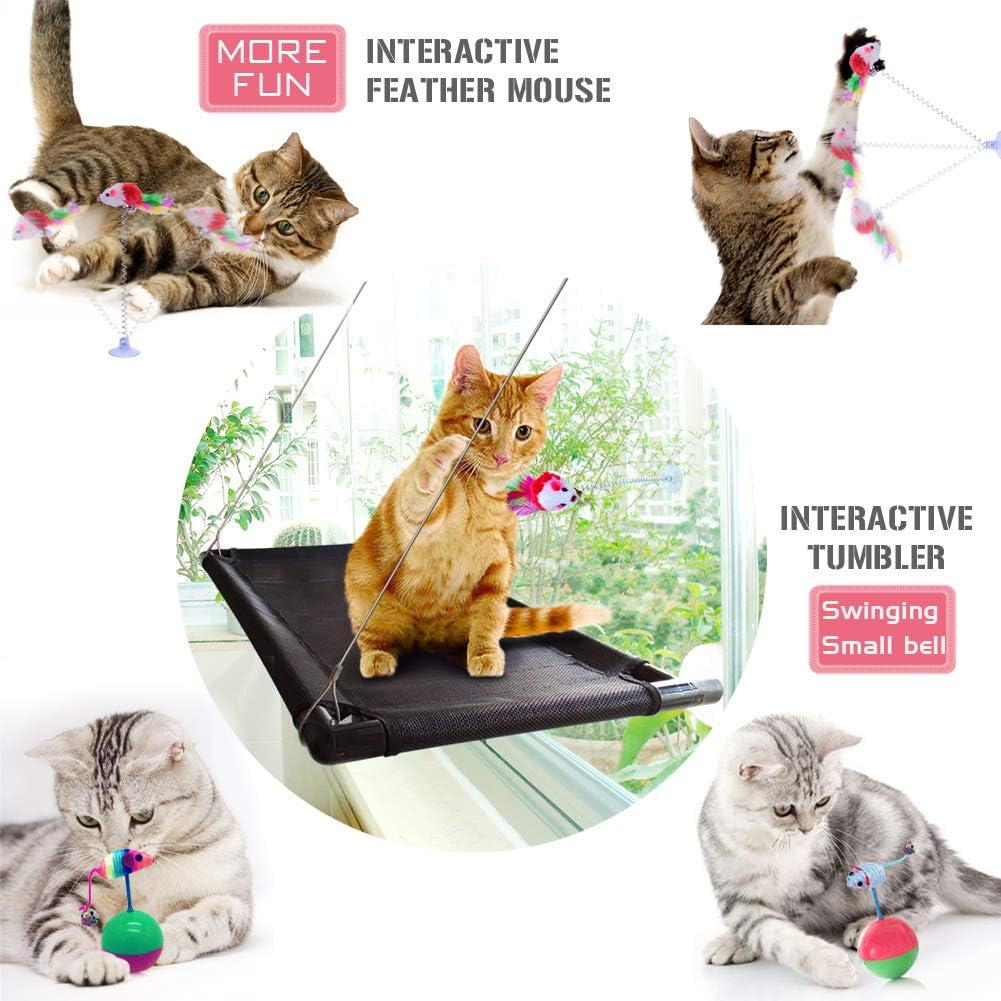 Cat Perch Cat Window Perch Window Cat Perch Hammock Cat Window Hammock Bed Cat Window Seat Kitty Window Sunny Seat Durable Big Pet Perch With Upgraded 4 Big Suction Cups Cat Bed Holds Up To 60lbs : Pet Supplies