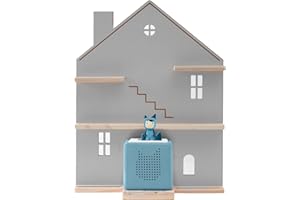 YUXSM Wall Tonie Shelf House for Toniebox, Compatible with Toniebox MP3 Audio Player, Tonie Characters and Tonie Figures.