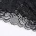 Intimate Portal Women Madison Lace Bra - Full Coverage Lightly Padded Wire Free Bralette Black 34C