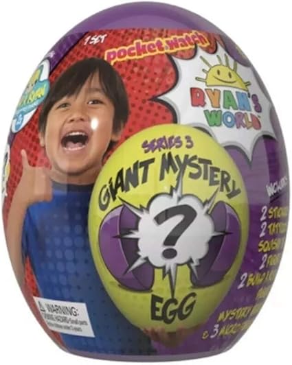 ryan's world purple mystery egg