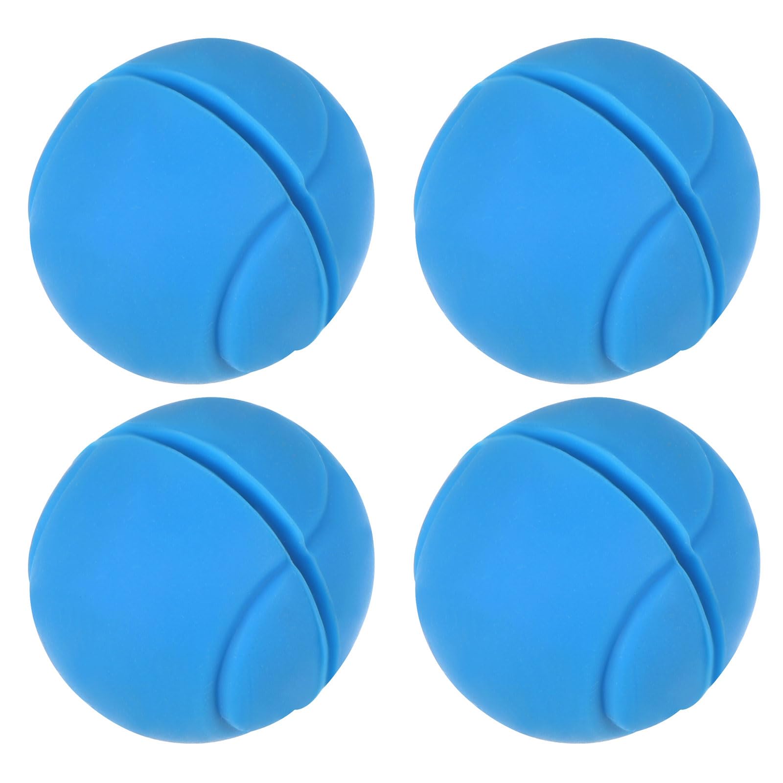 M METERXITY 4 Pack Tennis Vibration Dampener - Shock Absorber, Silicone Racket String Damping, Apply to Tennis Racket (2.2cm, Blue)