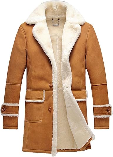 sheepskin ranch coat