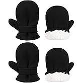 Sarfel Baby Mittens Toddler Gloves Kids Winter Gloves Baby Girl Boy Winter Mittens Infant Mittens 2 Pair Pack