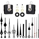 AUXSOUL 25PCS Clock Mechanism Kit Clock Movement Parts Replacement Repair Tools Silent Sweep Custom Clock Quartz Wall Clocks 