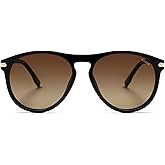 SOJOS Polarized Round Sunglasses for Men Women TR90 Frame UV Protection Mens Womens Sun Glasses SJ2669