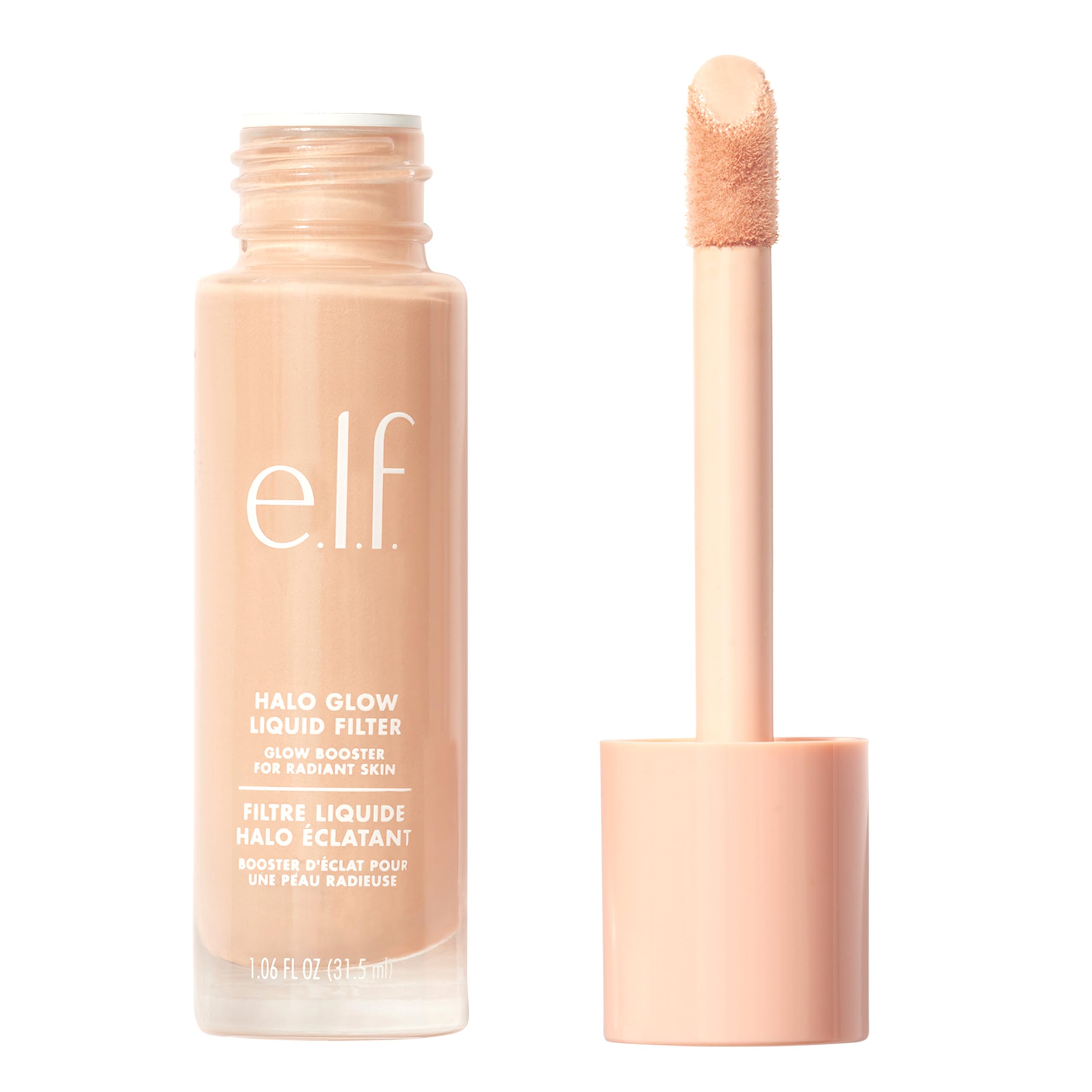 e.l.f. Halo Glow Liquid Filter, Complexion Booster For A Glowing, Soft-Focus Look, Infused With Hyaluronic Acid, Vegan & Cruelty-Free,1 Fair — image 1