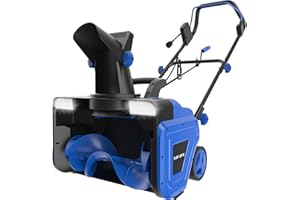 SOYUS Corded Electric Snow Blower - Handles Wet/Heavy Snow, 20-Inch Clearing Path w, Dual LEDs & 180° Chute, 25ft Throw Walk-Behind Snow Thrower for Driveway, Sidewalk, Patio