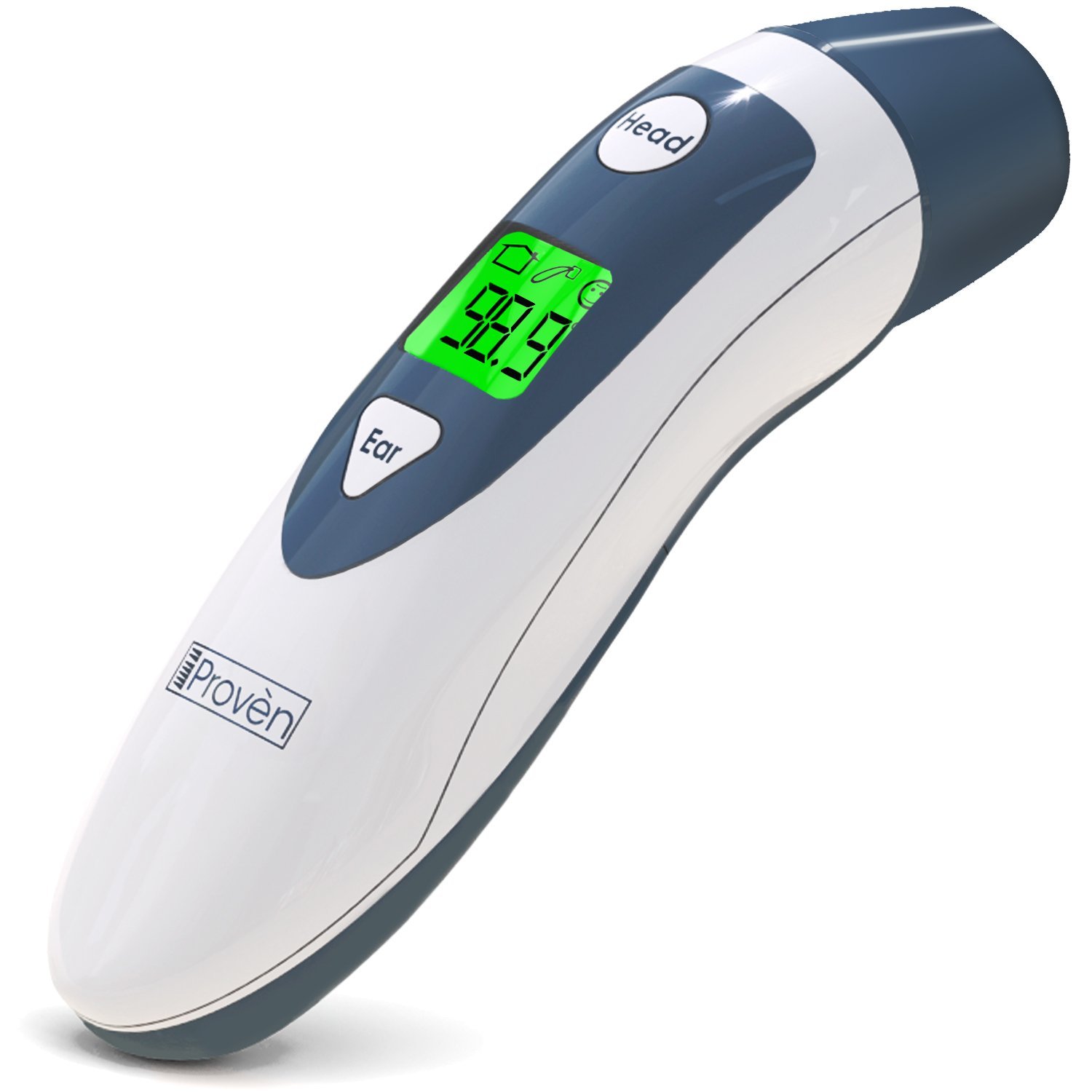 Baby Forehead Thermometer with Ear Function iProven DMT489 Gray Cap