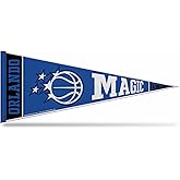 Rico Industries NBA Basketball Orlando Magic Rally 12" x 30" Felt Wall Décor Pennant - Great for Home/Bed Room/Man Cave Décor
