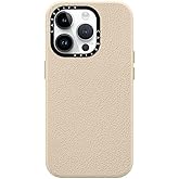 CASETiFY Pebbled Case for iPhone 15 Pro [Textured / 4.9ft Drop Protection/Compatible with Magsafe] - Oat Milk
