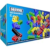 Bestoyz 1000 Pieces Building Blocks, Bulk Classic Building Bricks Toy, Big Box of Basic Bricks, Compatible with Major Brands,