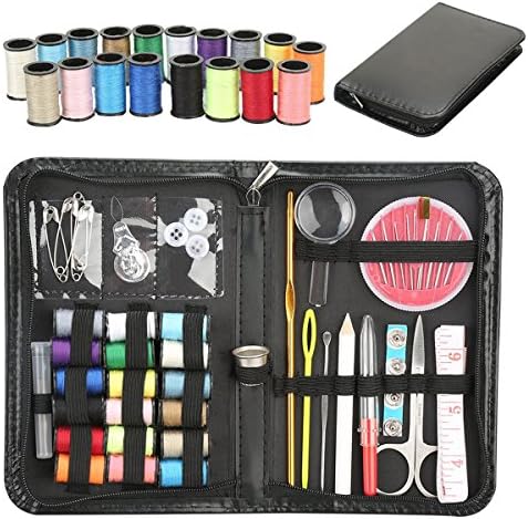 Professional Travel Sewing Kit Bundle with Accessories for Adults,Beginners,Students,Emergency