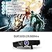 WOWOTO H8 Video Projector DLP LED 1280x800 HD Support 1080P Android System WiFi & Bluetooth Home Theater Portable Mini Cinema Projectors 2500 Lumens (Warranty Included)